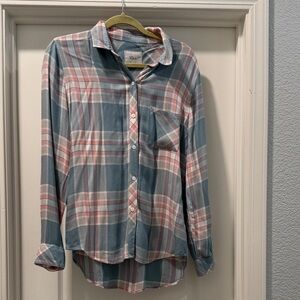 Rails Multicolor Plaid Shirt size Small